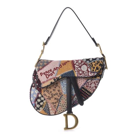 fashionphile Dior saddle bag